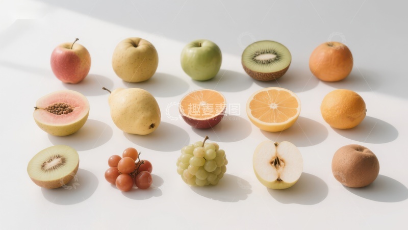 高清大图下载【趣麦麦图】多样新鲜水果展示