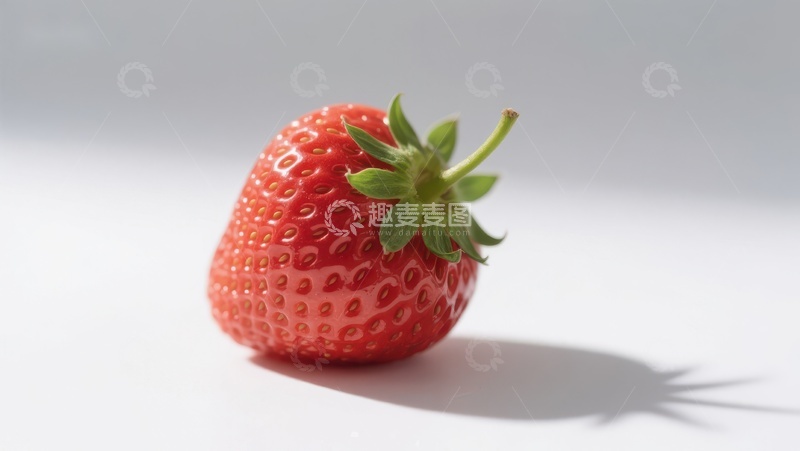 高清大图下载【趣麦麦图】新鲜草莓特写