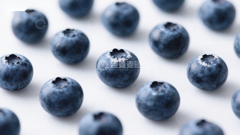 高清大图下载【趣麦麦图】新鲜蓝莓特写