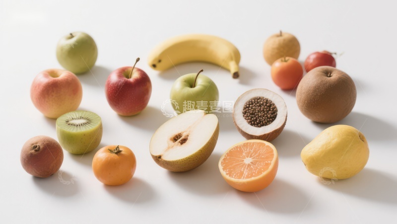 高清大图下载【趣麦麦图】多样新鲜水果展示