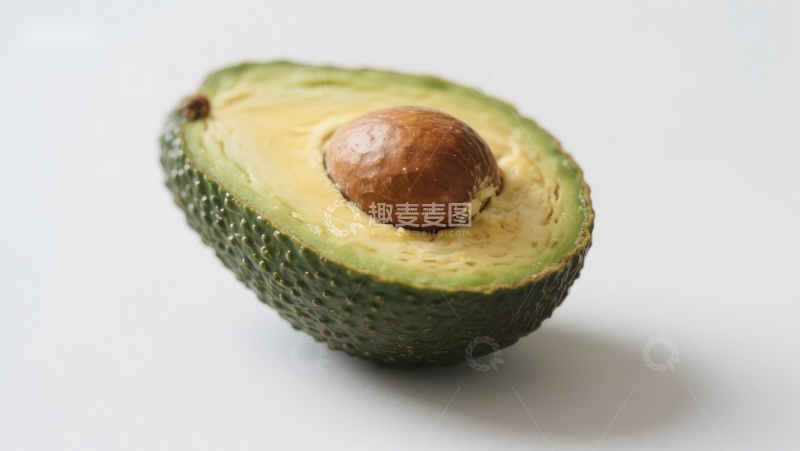 高清大图下载【趣麦麦图】新鲜切开的牛油果