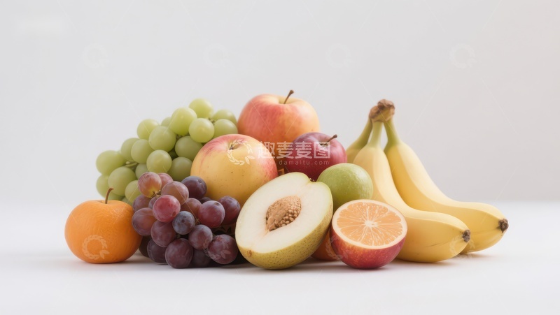 高清大图下载【趣麦麦图】新鲜水果组合展示