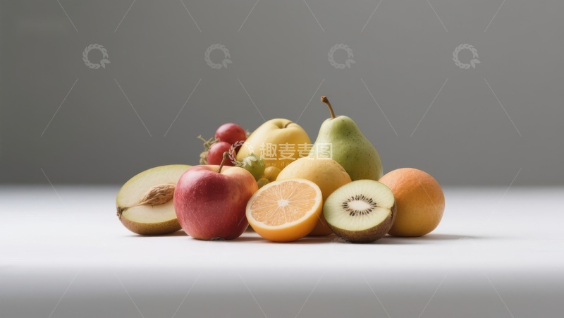 高清大图下载【趣麦麦图】新鲜水果静物组合