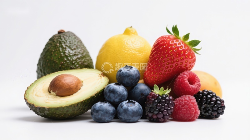 高清大图下载【趣麦麦图】新鲜水果组合展示