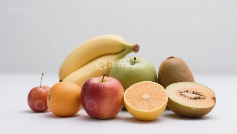 高清大图下载【趣麦麦图】新鲜水果组合展示