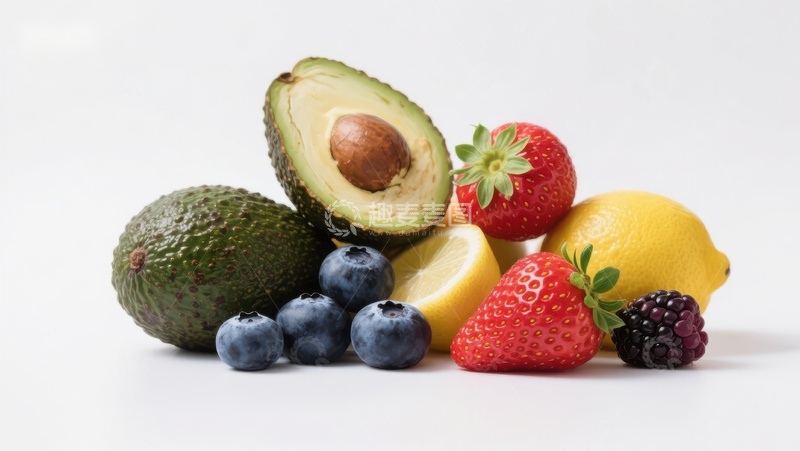 高清大图下载【趣麦麦图】新鲜水果组合展示