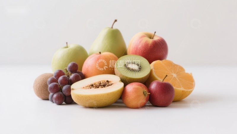 高清大图下载【趣麦麦图】新鲜水果组合展示