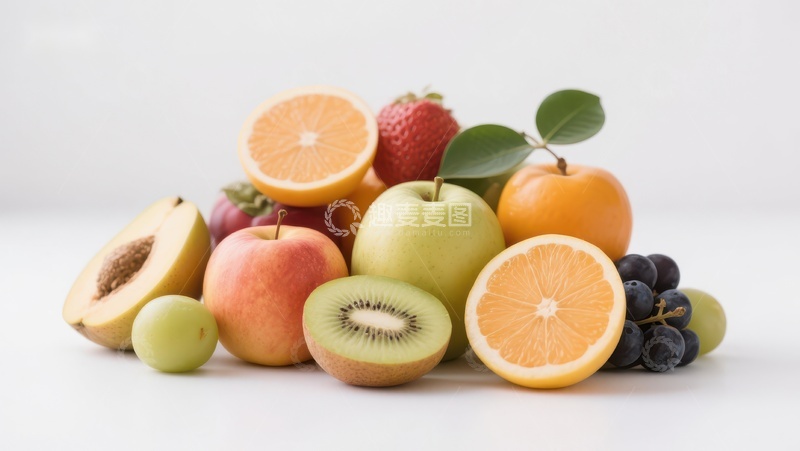 高清大图下载【趣麦麦图】新鲜水果组合展示