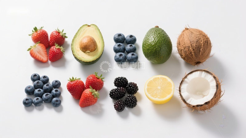 高清大图下载【趣麦麦图】新鲜水果展示