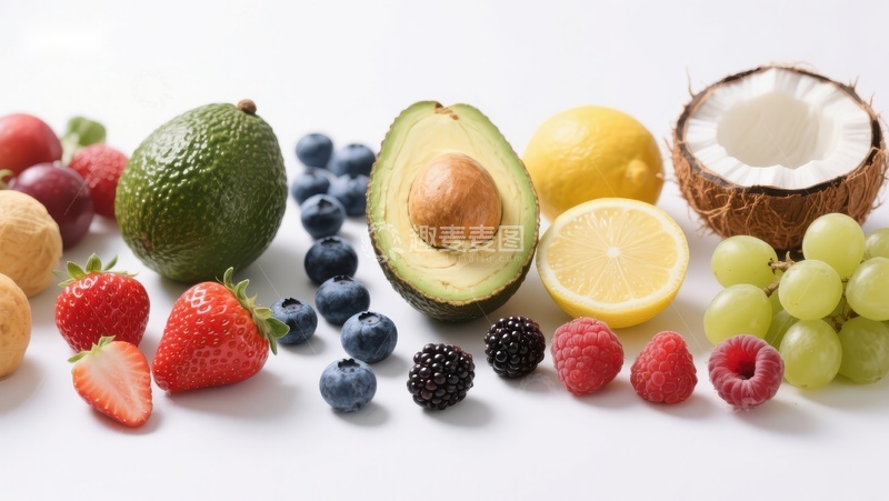 高清大图下载【趣麦麦图】新鲜水果多样展示