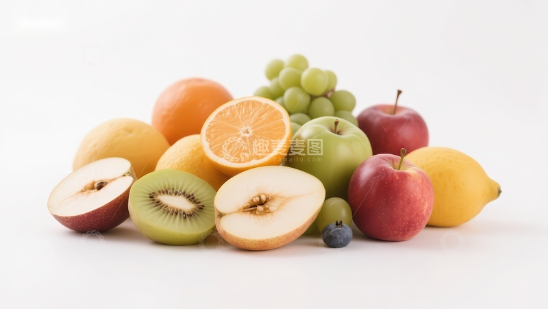 高清大图下载【趣麦麦图】新鲜水果组合展示