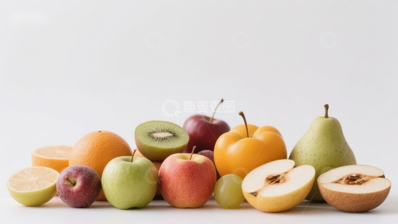 高清大图下载【趣麦麦图】新鲜水果集合展示