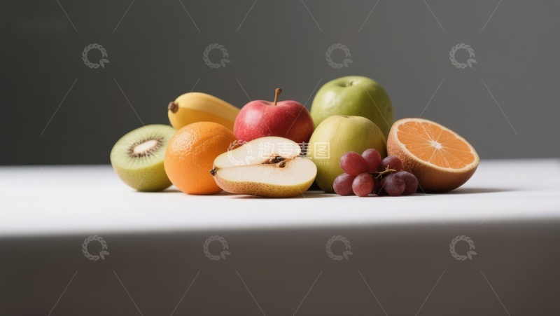 高清大图下载【趣麦麦图】新鲜水果静物组合