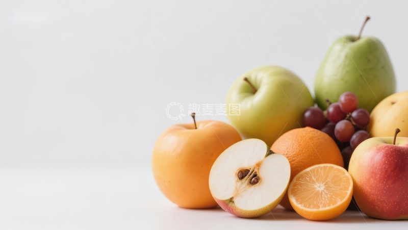 高清大图下载【趣麦麦图】新鲜水果组合展示