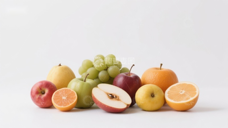 高清大图下载【趣麦麦图】新鲜水果组合展示