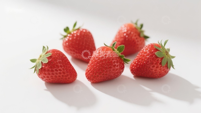 高清大图下载【趣麦麦图】新鲜草莓静物摄影