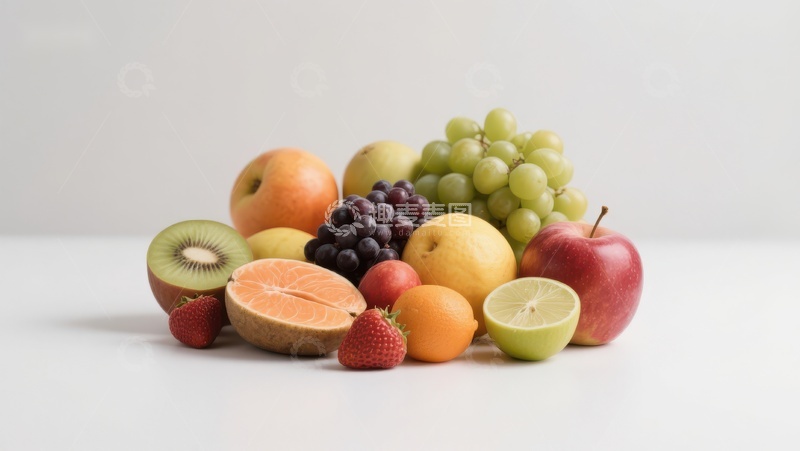 高清大图下载【趣麦麦图】新鲜水果组合静物图