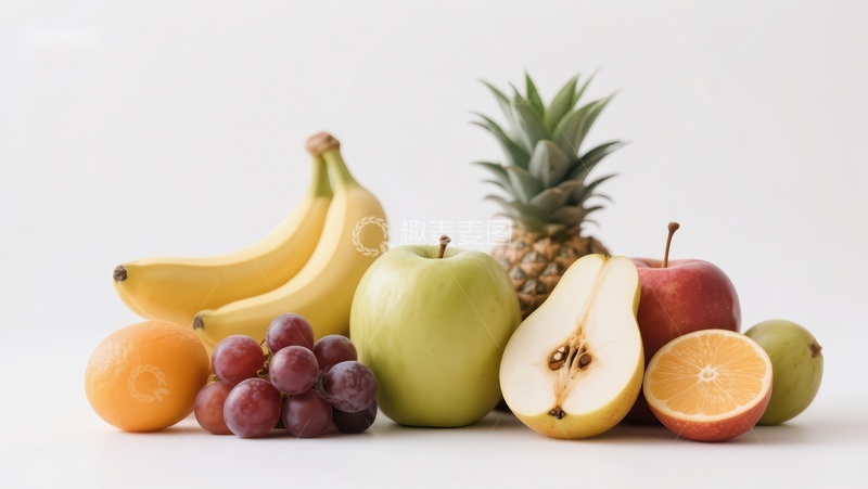 高清大图下载【趣麦麦图】新鲜水果组合展示