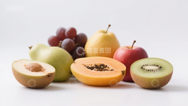 高清大图下载【趣麦麦图】新鲜水果组合展示