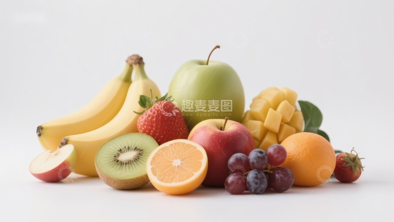 高清大图下载【趣麦麦图】新鲜水果组合展示