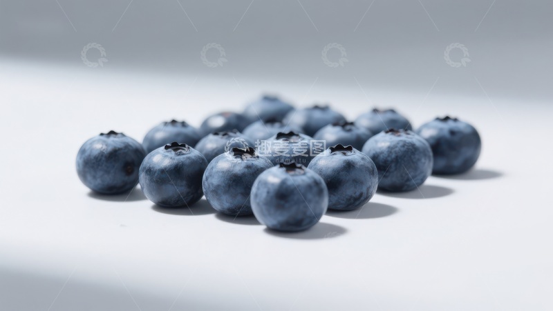 高清大图下载【趣麦麦图】新鲜蓝莓静物摄影