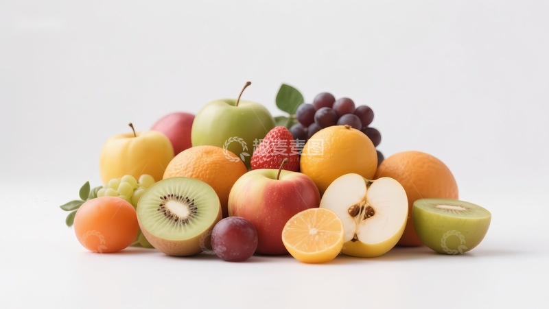 高清大图下载【趣麦麦图】新鲜水果组合展示