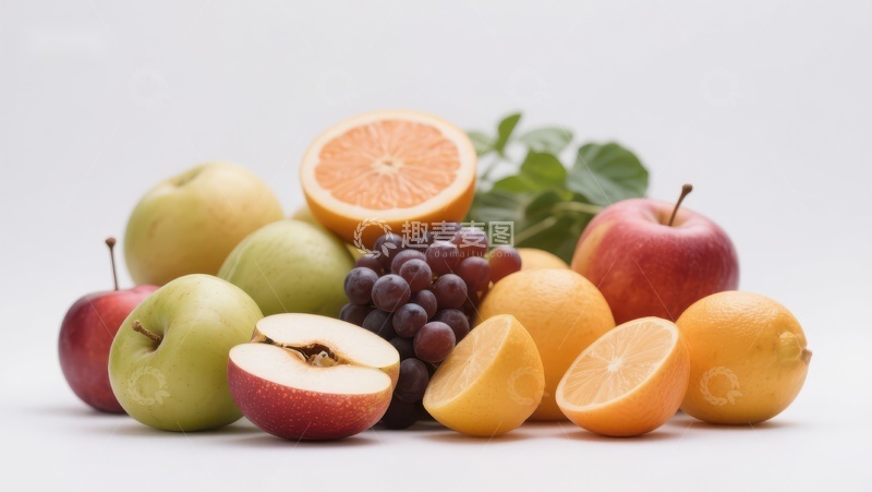 高清大图下载【趣麦麦图】新鲜水果组合展示