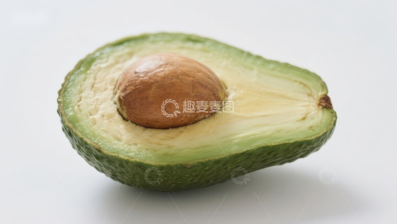 高清大图下载【趣麦麦图】新鲜切开的牛油果