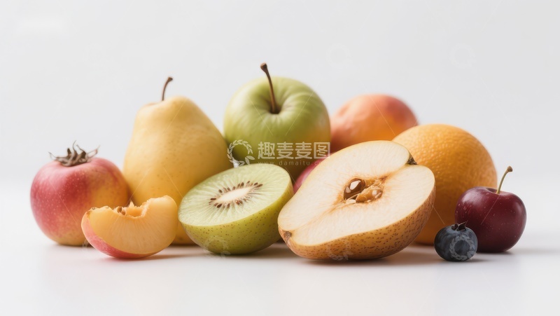 高清大图下载【趣麦麦图】新鲜水果组合展示