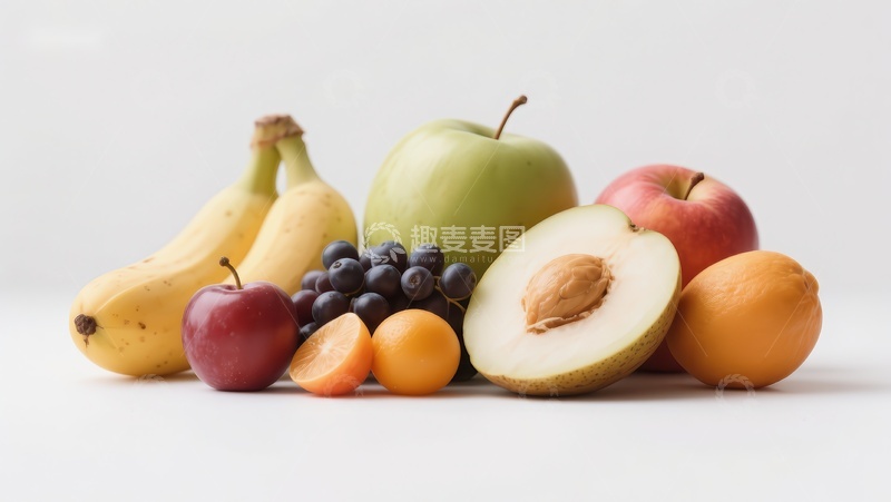 高清大图下载【趣麦麦图】新鲜水果组合展示