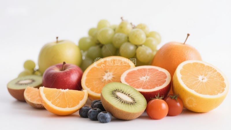 高清大图下载【趣麦麦图】新鲜水果组合展示