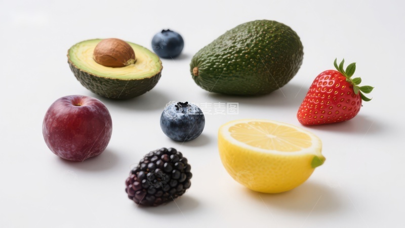 高清大图下载【趣麦麦图】新鲜水果集合展示