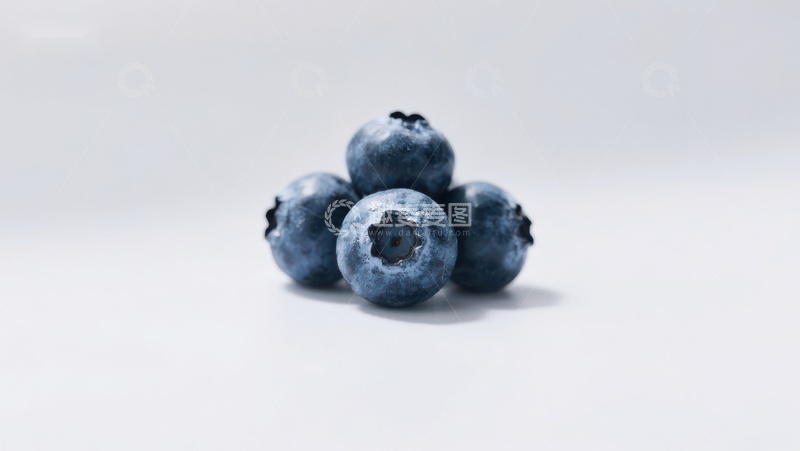 高清大图下载【趣麦麦图】新鲜蓝莓特写