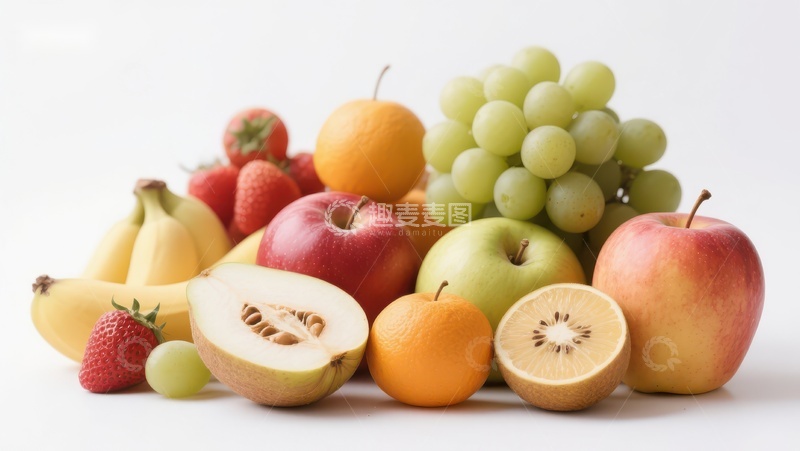 高清大图下载【趣麦麦图】新鲜水果集合展示