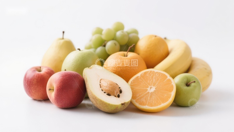 高清大图下载【趣麦麦图】新鲜水果集合展示