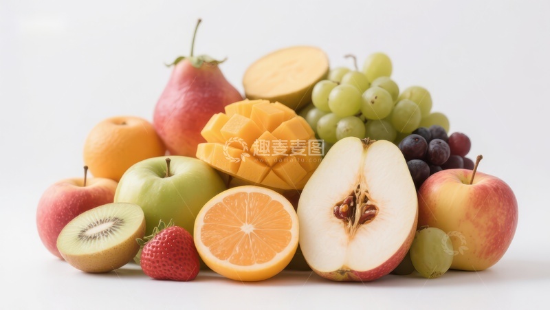 高清大图下载【趣麦麦图】新鲜水果组合展示