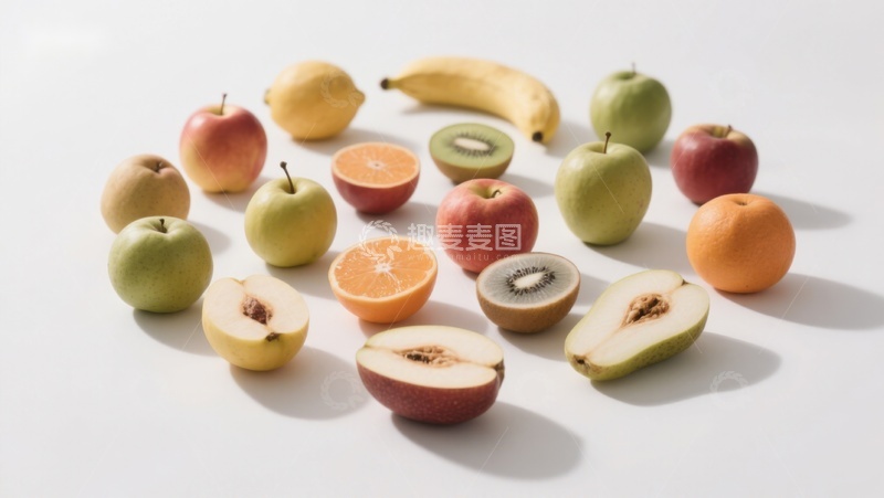 高清大图下载【趣麦麦图】多样水果排列展示
