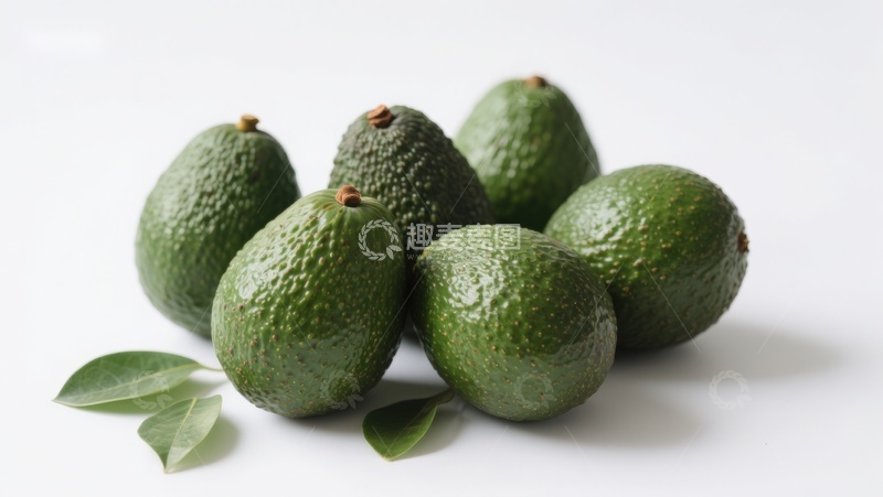 高清大图下载【趣麦麦图】新鲜牛油果静物展示