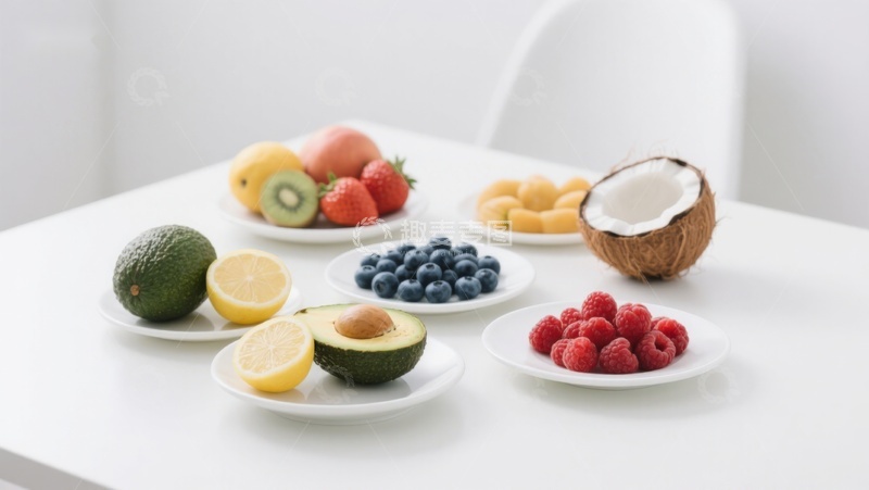 高清大图下载【趣麦麦图】多样新鲜水果摆盘