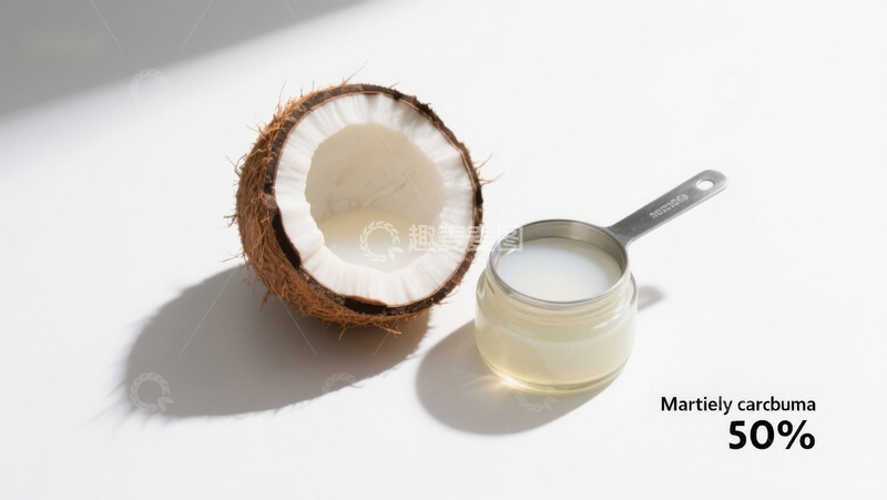 高清大图下载【趣麦麦图】椰子与椰油展示