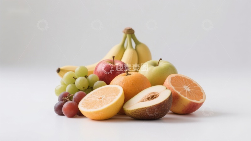 高清大图下载【趣麦麦图】新鲜水果组合展示