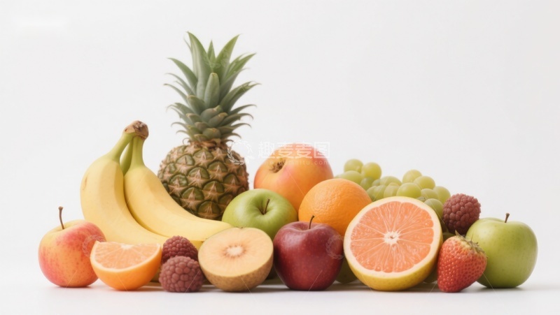 高清大图下载【趣麦麦图】新鲜水果组合展示