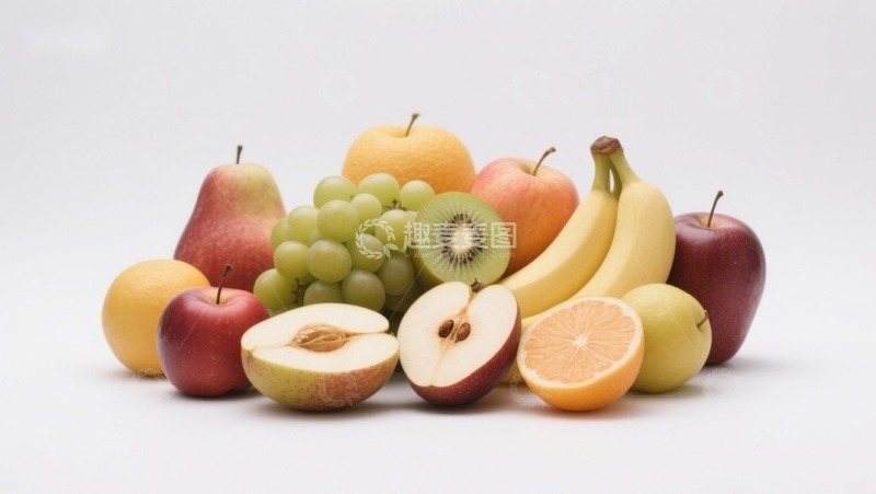 高清大图下载【趣麦麦图】新鲜水果组合展示
