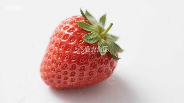 新鲜草莓特写