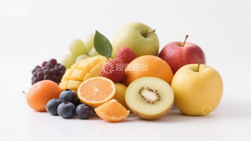 高清大图下载【趣麦麦图】新鲜水果组合展示