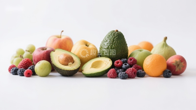 高清大图下载【趣麦麦图】新鲜水果集合展示