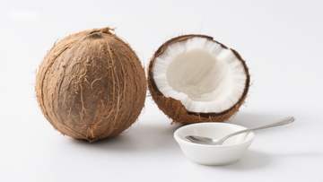 椰子与椰奶，健康美味