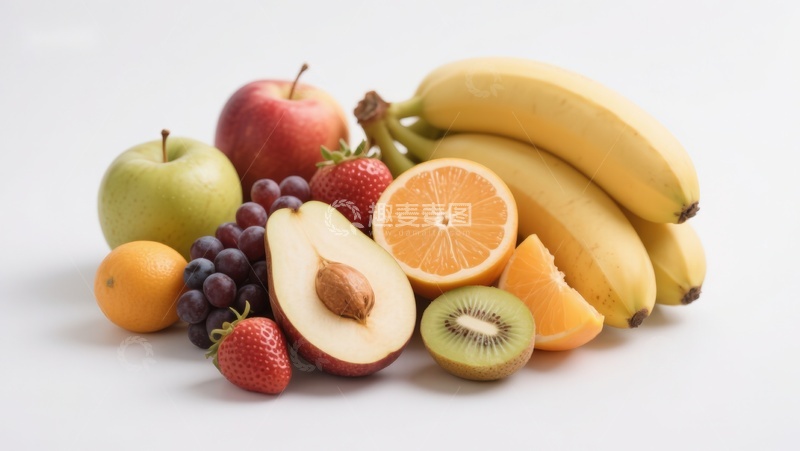 高清大图下载【趣麦麦图】新鲜水果组合展示