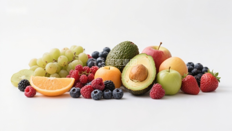 高清大图下载【趣麦麦图】新鲜水果组合展示