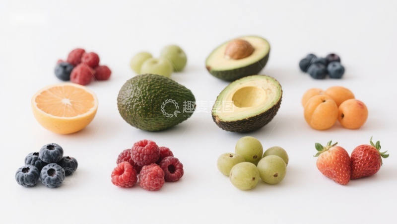 高清大图下载【趣麦麦图】新鲜水果集合展示